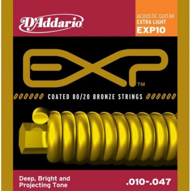 DAddario EXP10 Струны для акустических гитар
